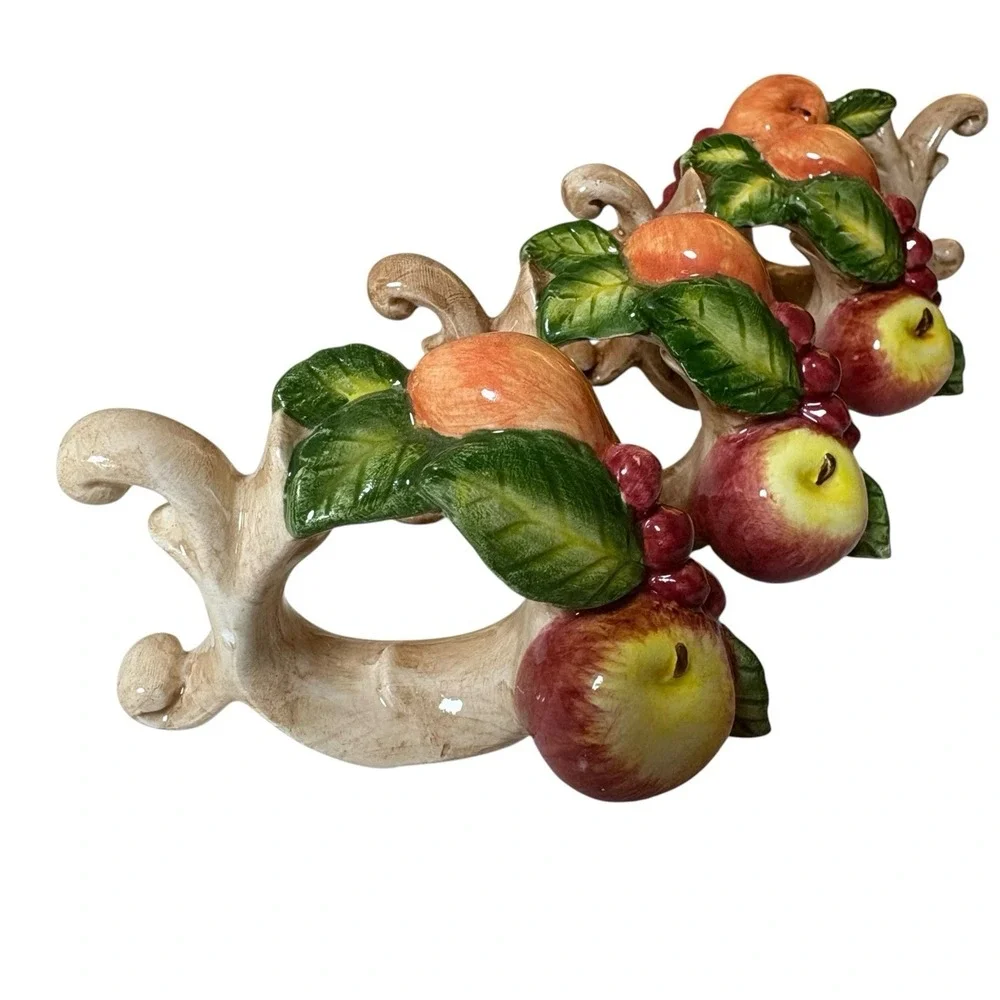 Noritake napkin rings